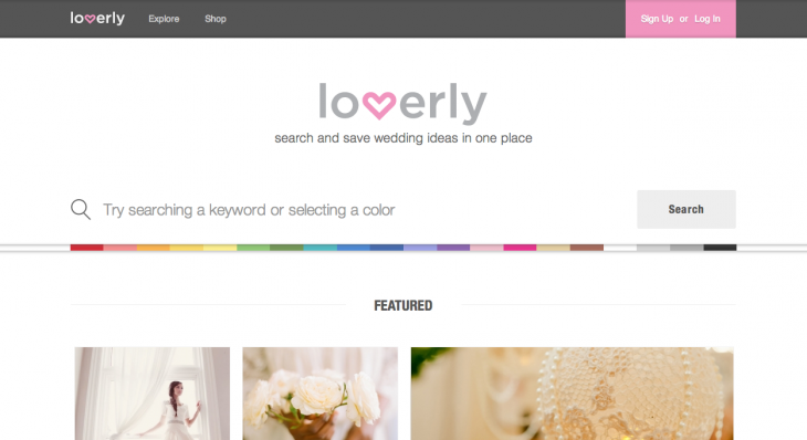 黑马哥教你做设计：解读美国婚礼策划Lover.ly网站改版，教科书般的精美网页设计!