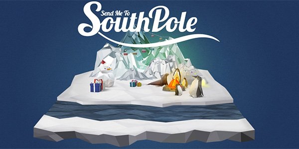 SouthPole 多边形网页设计Polygon web design