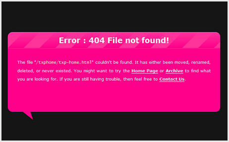 36 Cool Custom Error 404 Pages