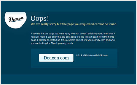 36 Cool Custom Error 404 Pages