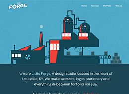Little Forge - 设计工作室[国外酷站]