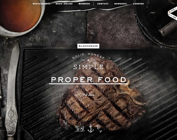 food11 舌尖上的网页设计——10个超美味的餐饮类网站