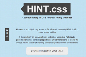 
20个实用便捷的CSS3工具、库及实例