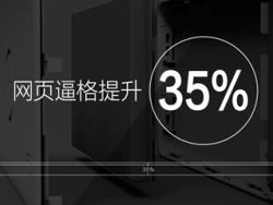 
如何提升35%逼格度？网页设计，是定位表现？还是附加值？