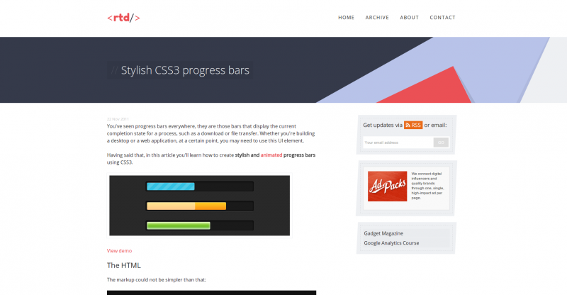 国庆第一波！20个方便实用的CSS3技术、库及实例