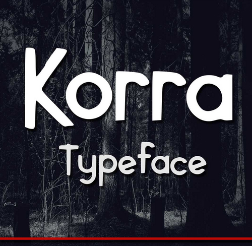 Korra free font