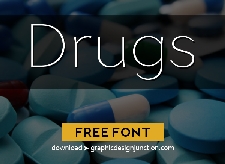 Drugs Free Font