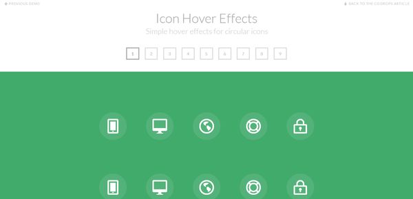 轻松搞定动画！17个有趣和实用的CSS 3悬停效果教程
