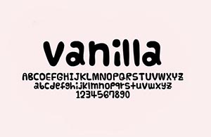 Vanilla Font