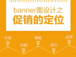 
banner图设计之促销的定位