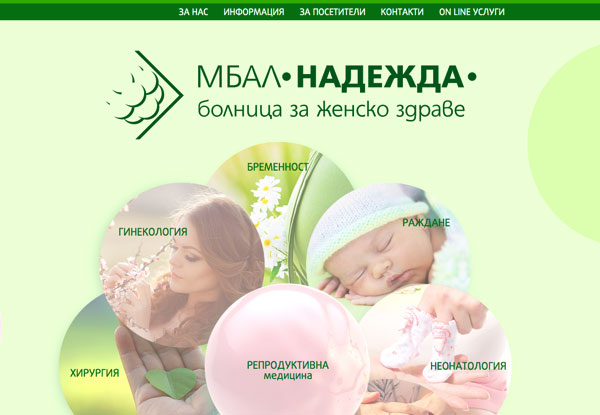 漂亮网页设计：nadezhda