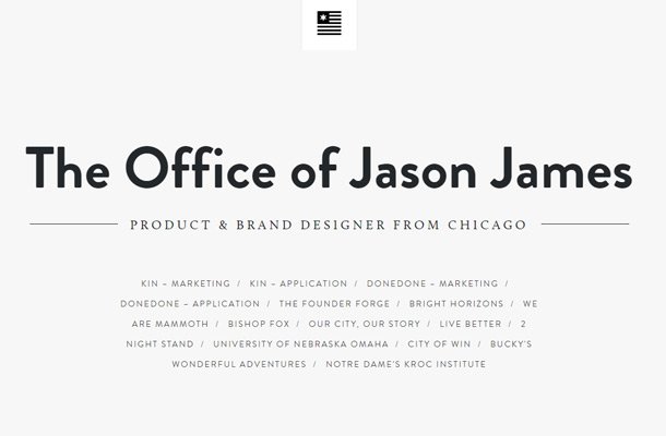 jason james freelance layout big text