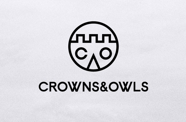 crown and owls website design