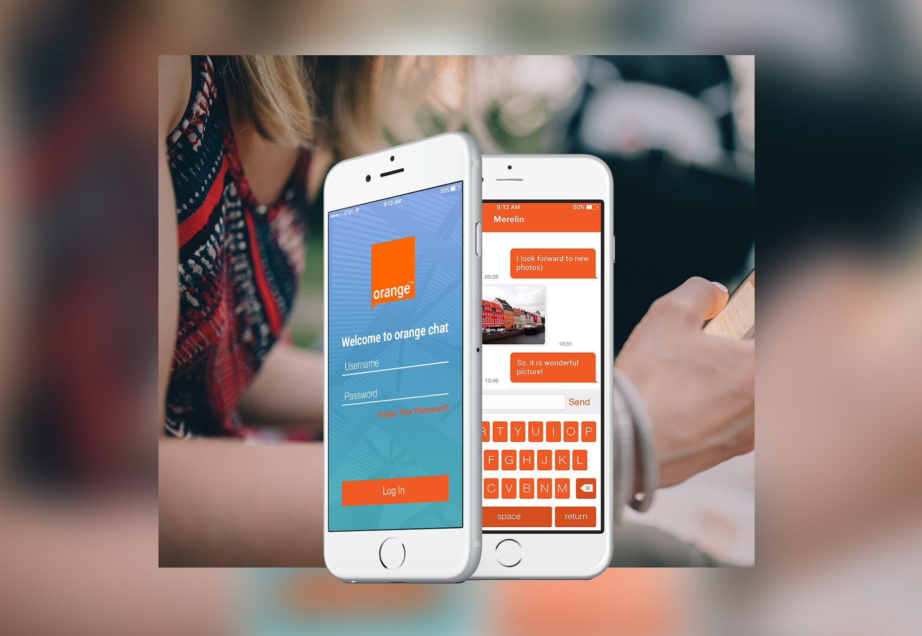 orange-mobile-chat-ui-kit