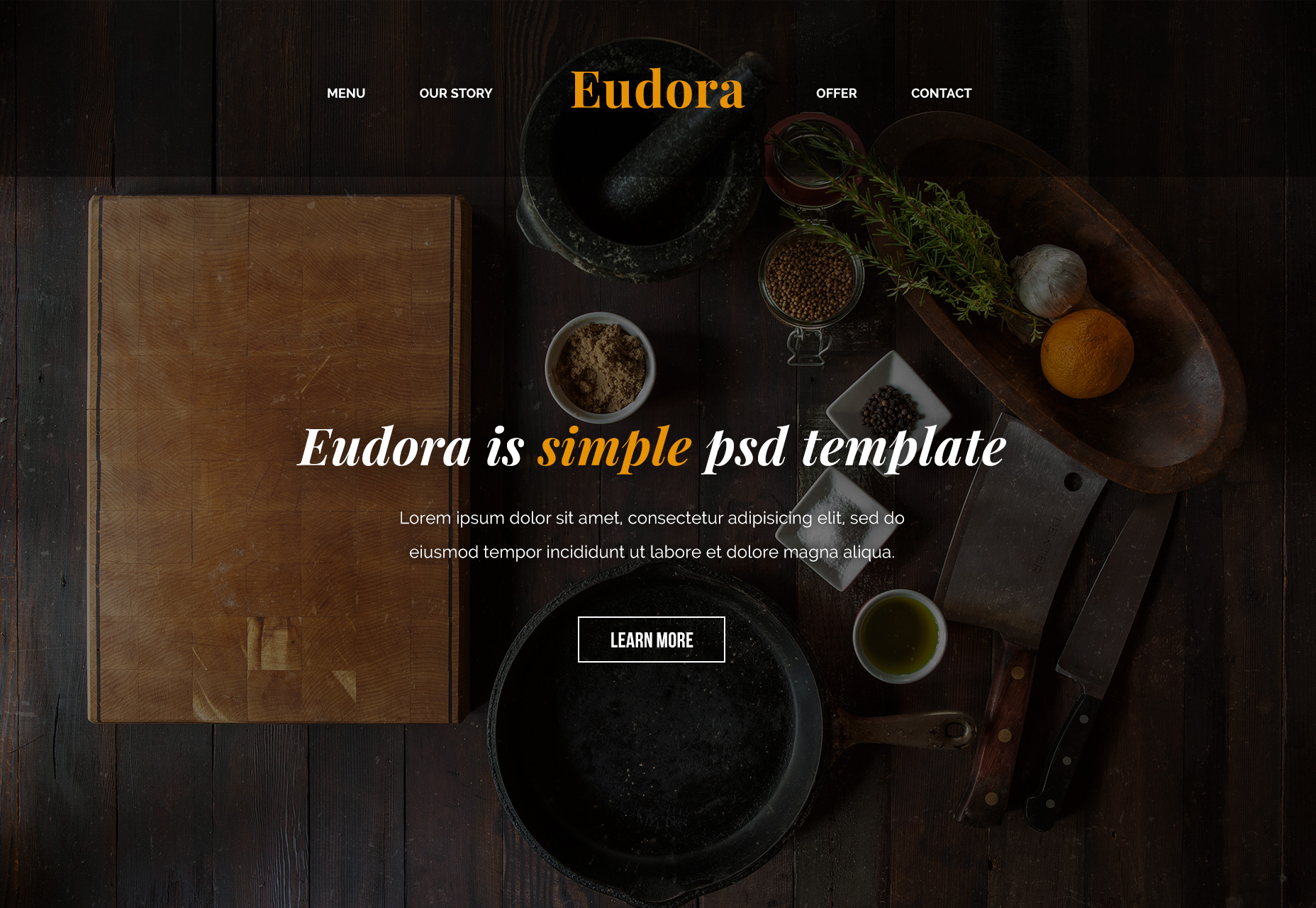 eudora-food-related-psd-web-template