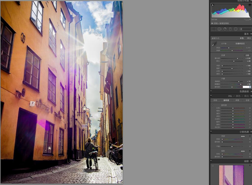 Photoshop把曝光不足照片变成电影大片结果,图趣网