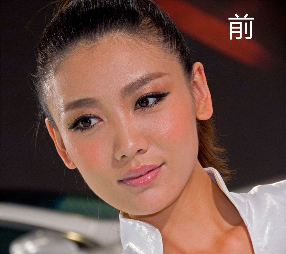Photoshop快速的磨出有质感的人像皮肤,图趣网