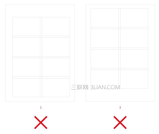 版式设计的网格系统  图趣网