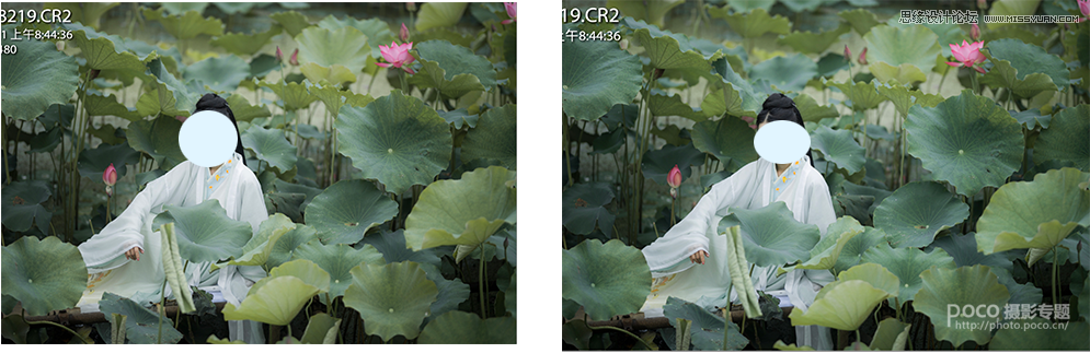 Photoshop调出蓝色小清新风格的古典人像,破洛洛
