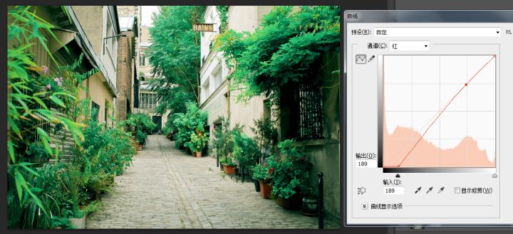 Photoshop调出日系小清新风格的街道照片,破洛洛
